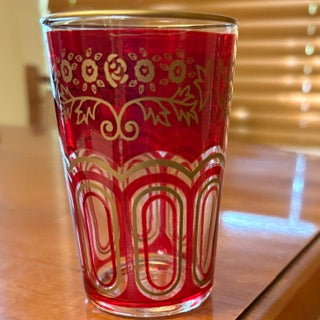 Traditional Moroccan Tea Glass