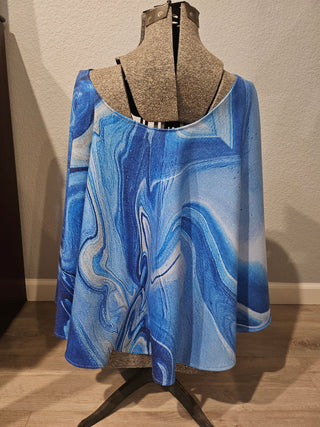 Tranquil Oasis Curved Wrap