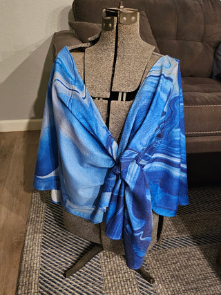 Tranquil Oasis Curved Wrap