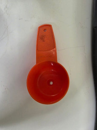 Vintage Tupperware Mini Funnel harvest orange