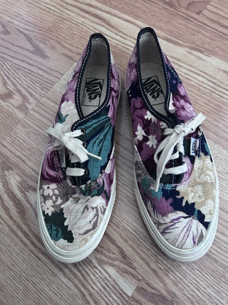 VTG 1990'S VANS NAVY BARKCLOTH