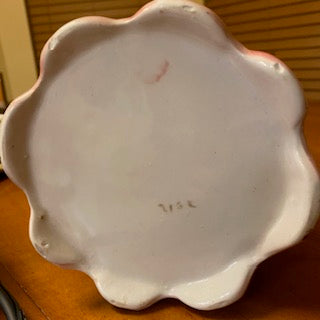 Pink Victorian Hand Painted Pitcher, 8"