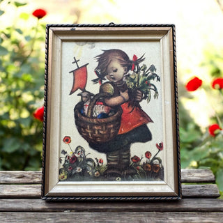 "Village Girl" Framed Print