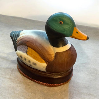 Vintage Mallard Duck Lint Brush / Shoe Buffer