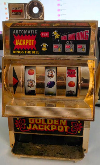 Vintage Mechanical Slot Machine