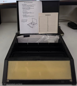 Vintage Negative and Slide Box