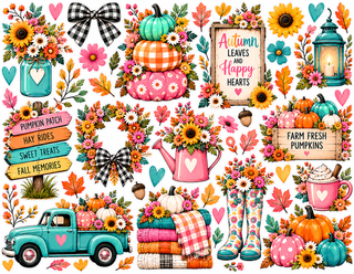 Colorful Autumn 12x12 Scrapbook Kit