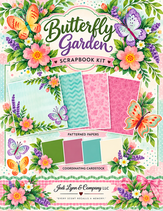 Butterfly Garden Scrapbook Kit