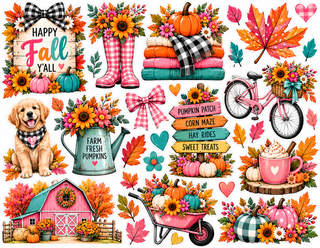 Playful Autumn 12x12 Scrapbook Kit