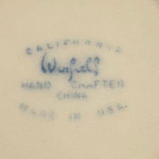 Rare 1940s Winfield Passion Flower Dish