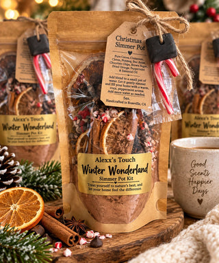 Alexx's Touch LLC WINTER WONDERLAND" ARTISAN SIMMER POT KIT