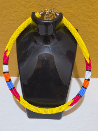 African beaded chocker necklace
