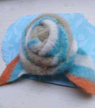 Wool Felted Rose Pin 19