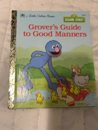 JP VINTAGE LOT OF 12 SESAME STREET LITTLE GOLDEN BOOKS  1990