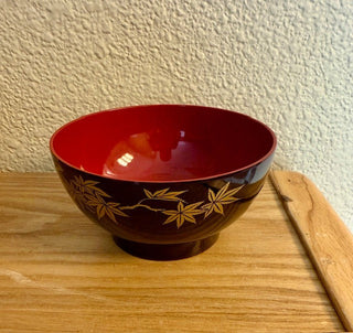 Rice bowl-Japanese lacquerware MTS