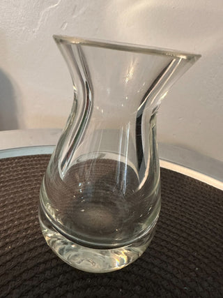 Vase Clear Weighted 5" MTS|87041