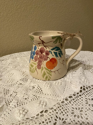 Ceramic pitcher from Italy -fruits|79073