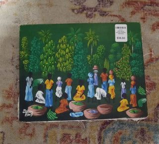 MW Henry Moreau Haitian Painting MTS|87800