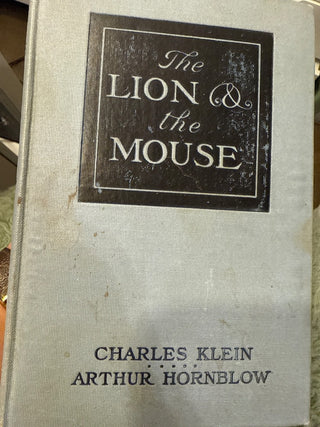 The lion and the Mouse by Charles Klein