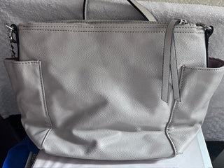 NINE WEST CREAM SHOULDER HOBO BAG