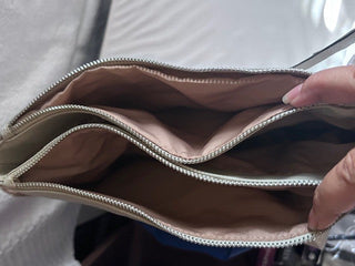 NINE WEST CREAM SHOULDER HOBO BAG