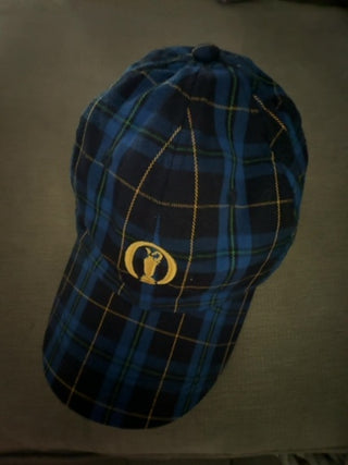 The Open Ahead Tartan Baseball Cap