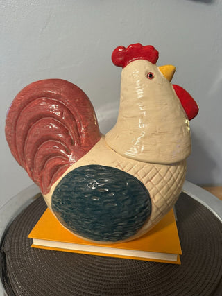 Chicken Cookie Jar Ceramic MTS