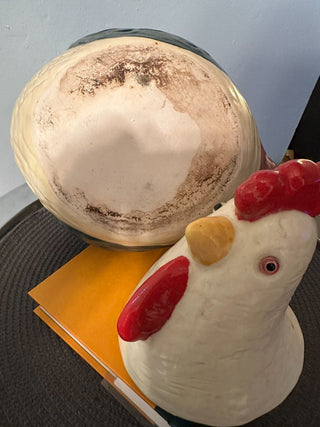 Chicken Cookie Jar Ceramic MTS