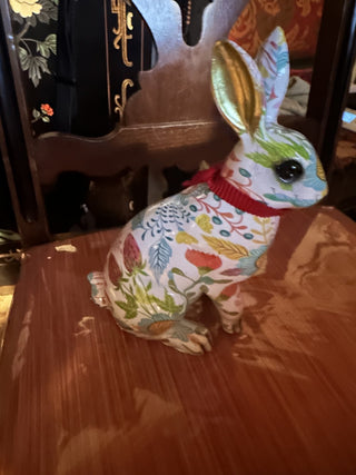 Spring Floral Resin Bunny #63 VV MTS|100647