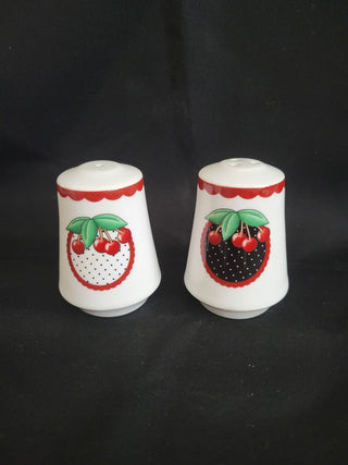 Mary Engelbreit Cherry Salt & Pepper Shakers RCD
