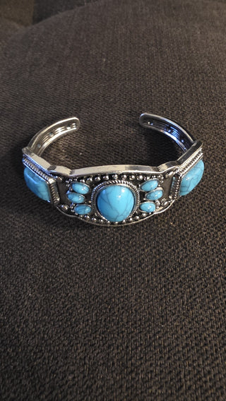 Southwestern Style cuff bracelet 7-7.5" RSV|159344