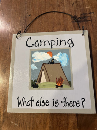 Camping sign RCD