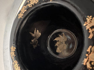 Vase Cobalt Blue Gold Scenic  MTS|91226