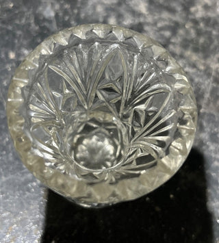 Vintag Small Cut Crystal Bud Vase-RSV