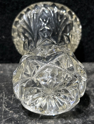 Vintag Small Cut Crystal Bud Vase-RSV