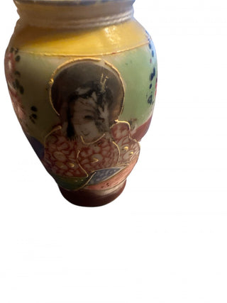 Vintage mini vase Geisha Porcelain #62 VV MTS