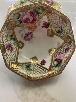 Vtg. Bowl and Saucer -RSV|85492