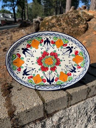 NEW Puerto Vallarta Home Collection Large Serving Plate 12” MTS