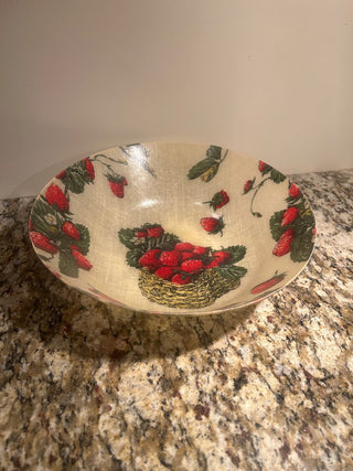MCM ARTMOR Fiberglass Strawberry Serving Bowl   MTS