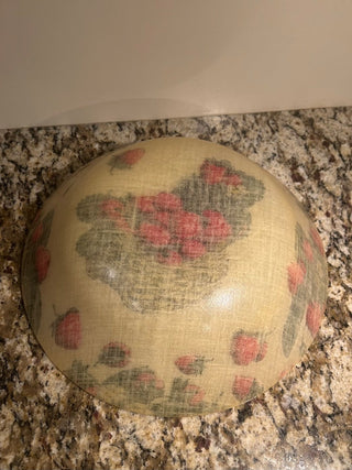 MCM ARTMOR Fiberglass Strawberry Serving Bowl   MTS