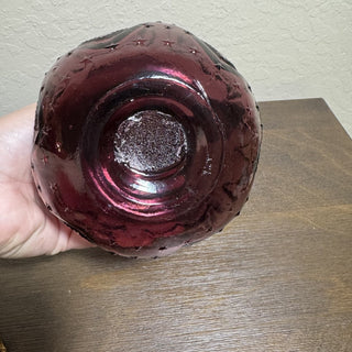 Vtg Clevenger Brothers Amethyst Glass Pitcher RCD