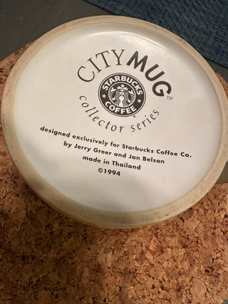 Starbucks 1994 City Sacramento Mug MTS