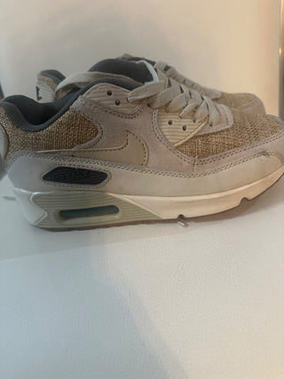 Nike Air Max white and tan