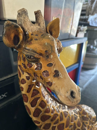 Giraffe Cement Figure 30inch  MTS|83794