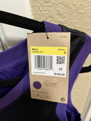 NEW Men's Sz Small King's Fox Jersey #5 Nike Authentic NBA Apparel RCD|117315