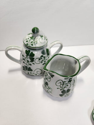 Irish Shamrock Tea Set - 10 pieces MTS