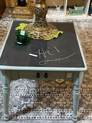 Chalk Board End Table 26" by 22" and 21" high RCD|54459