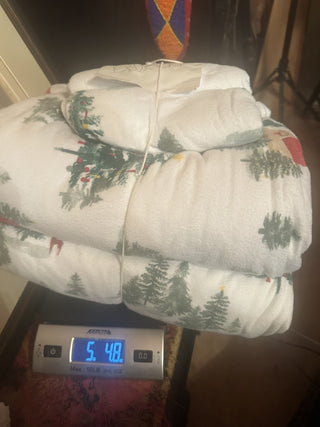 Christmas Queen Flannel Sheets and pillow cases #62 VV MTS|126234