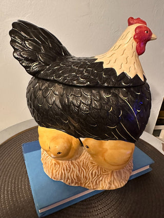 Chicken Chicks Cookie Jar Sakura Warren Kimble  MTS