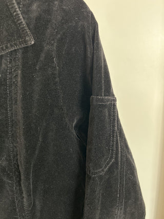 12F cAbi Dark Academia Velvet Blazer L MTS|65166